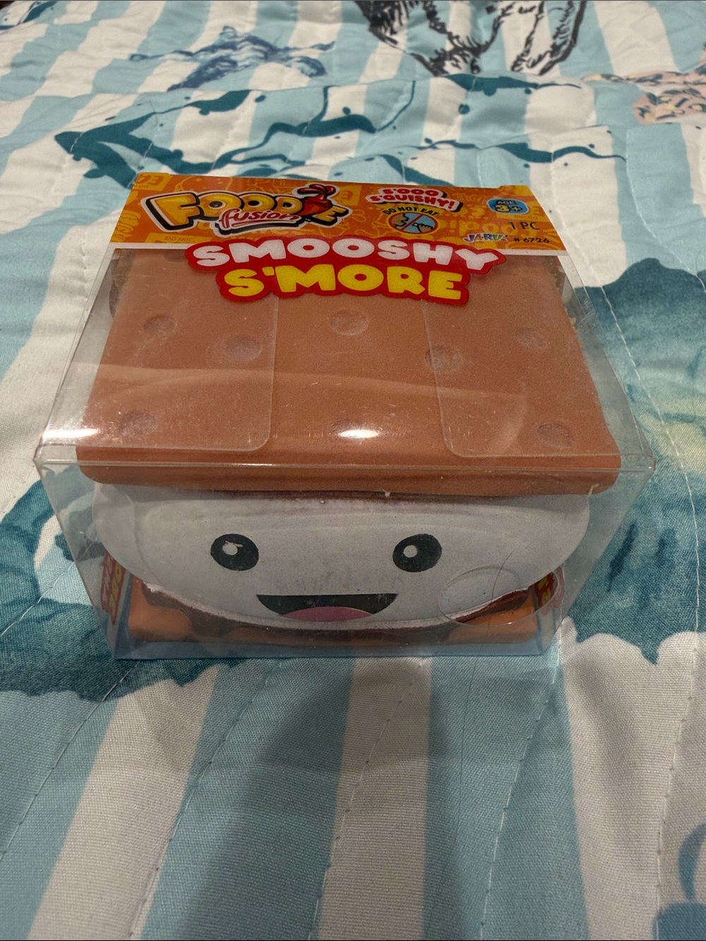 Smooshy S'more Plush Toy by - Brown & White